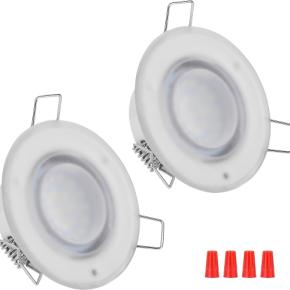 3 Inch 12V LED Recessed Mount Ceiling Puck Under Cabinet Light